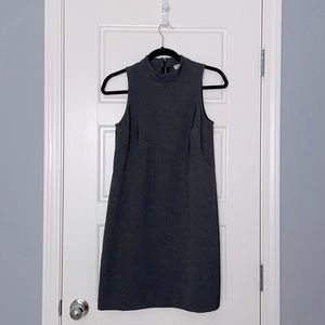 Charcoal gray LOFT dress